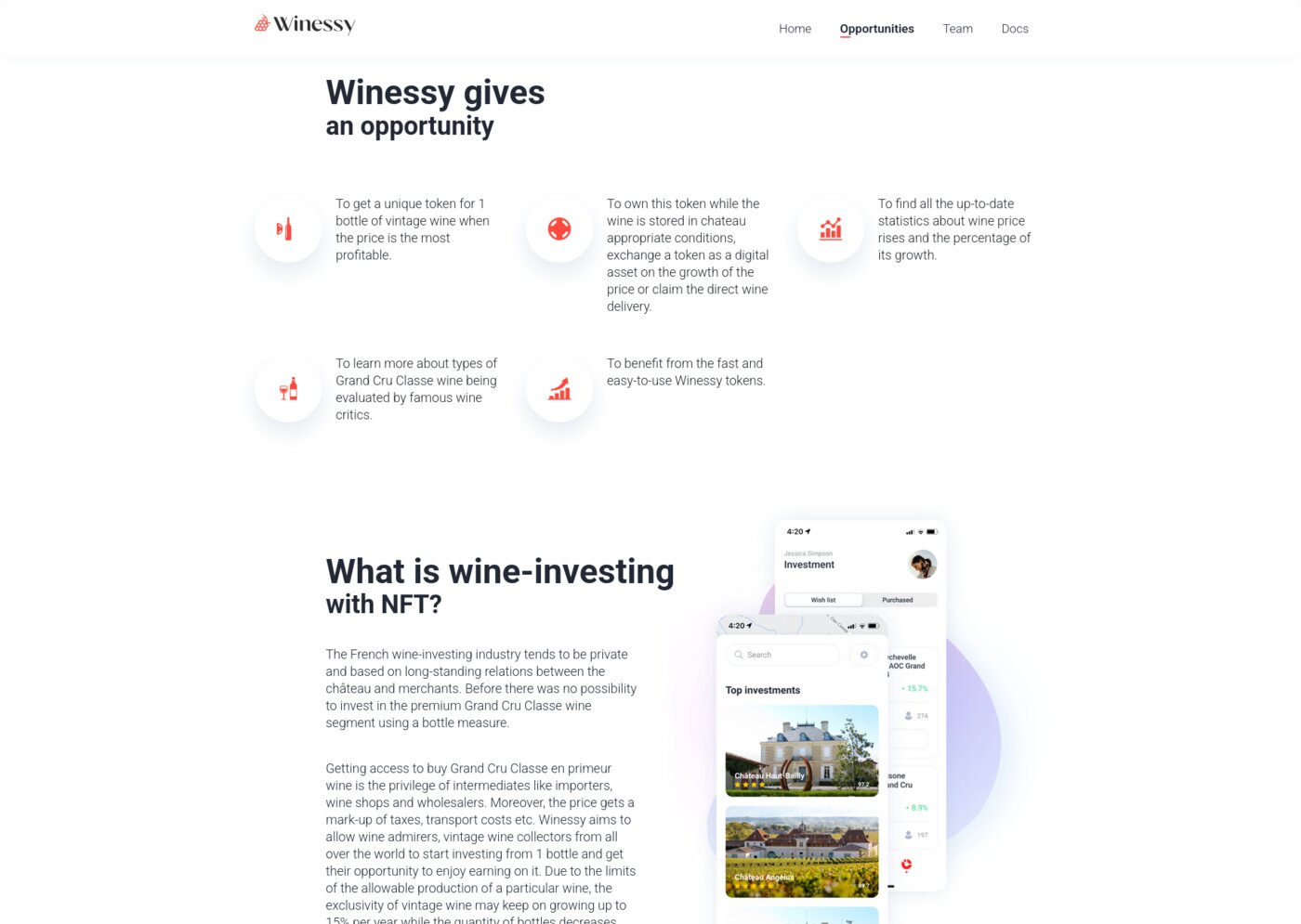 Winessy &mdash; what is wine investing with NFT